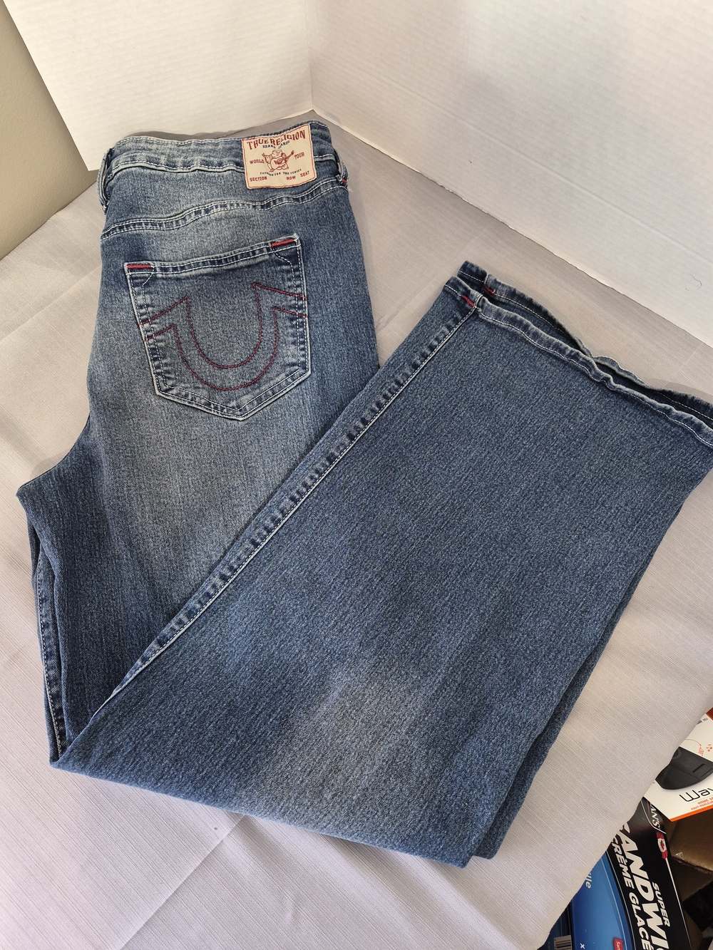 True Religion Women’s Classic Blue Denim Jeans, Size 31